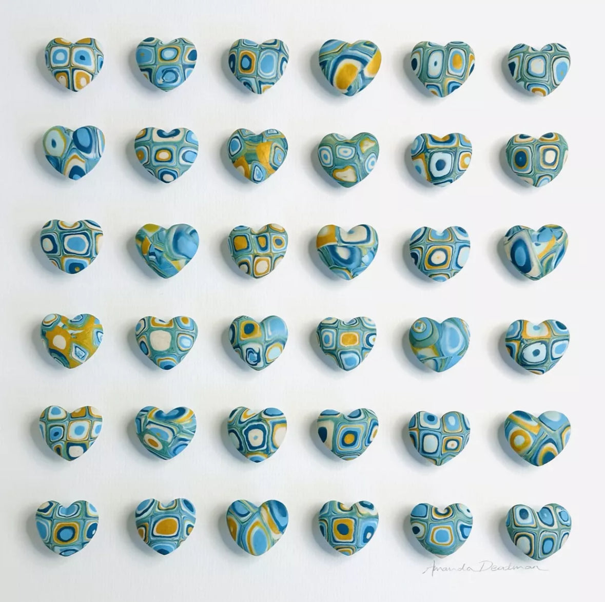 LOVE - RETRO AQUA
